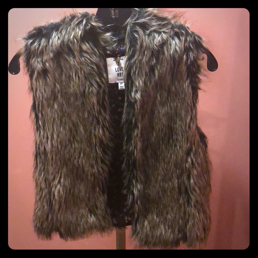 Faux Fur Vest